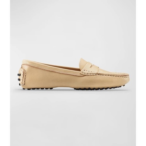 KOIO Pavia Penny Leather Driver Womens Loafers size Eur 41/ US 10 - Picture 1 of 8
